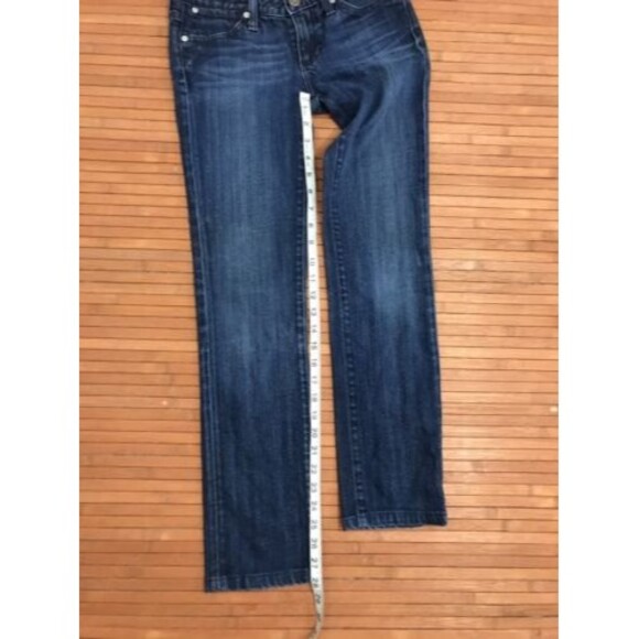 AG Adriano Goldschmied jeans size 25 (26x28) The Casablanca low-rise women's - Picture 7 of 8